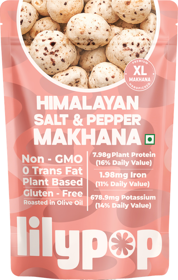 Himalayan Salt & Pepper Makhana